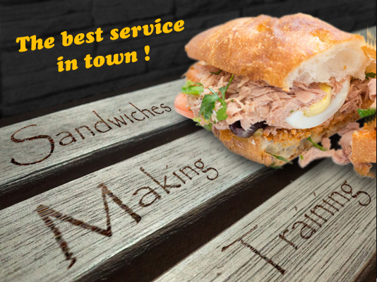 Gamification- sandwiches making training