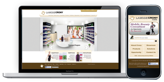 CMS with mobile Web ready, by Appstronic Malaysia, Singapore, Indonesia